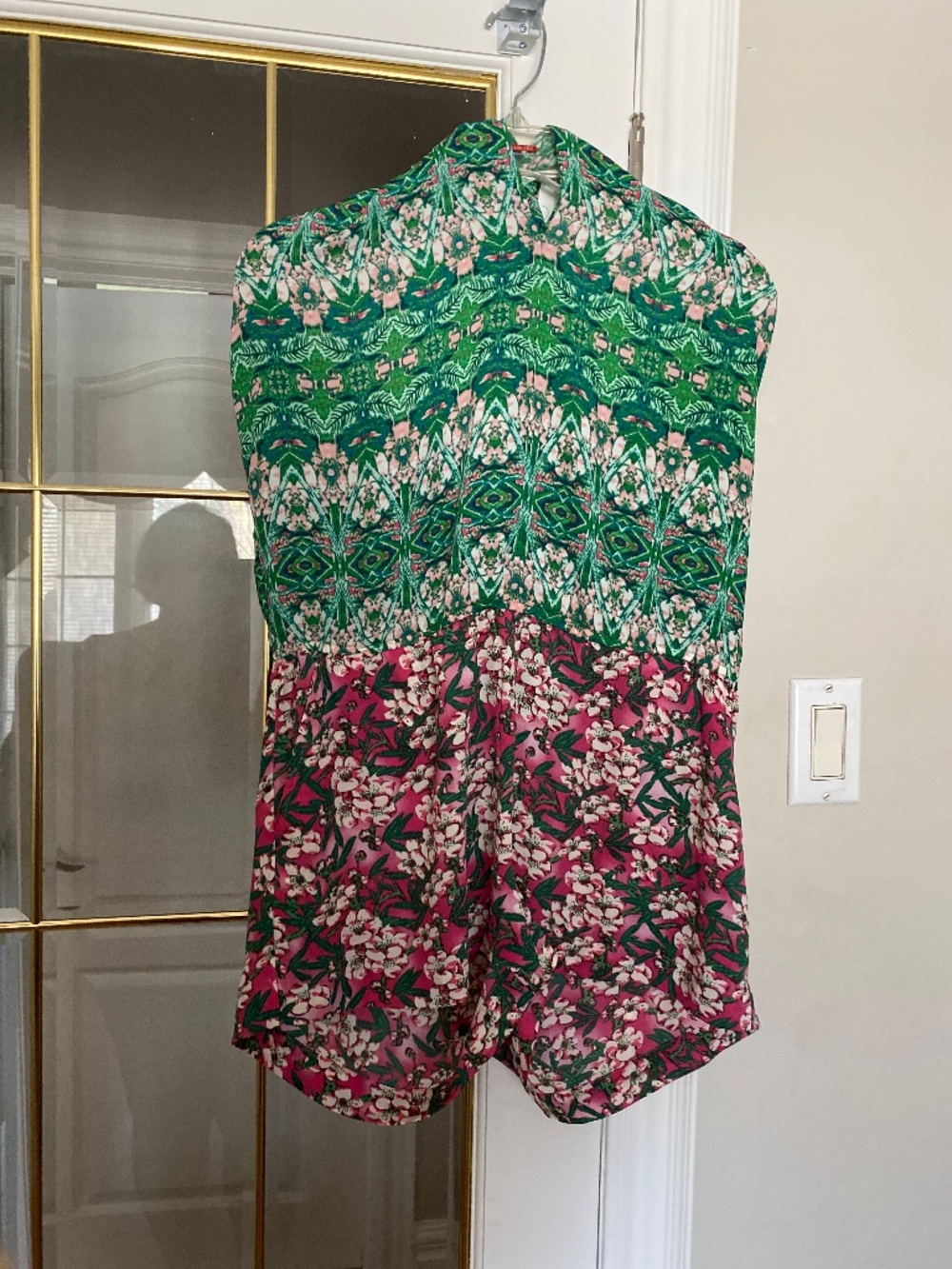 NWT BCBGMAXAZRIA CASLI HALTER ROMBER